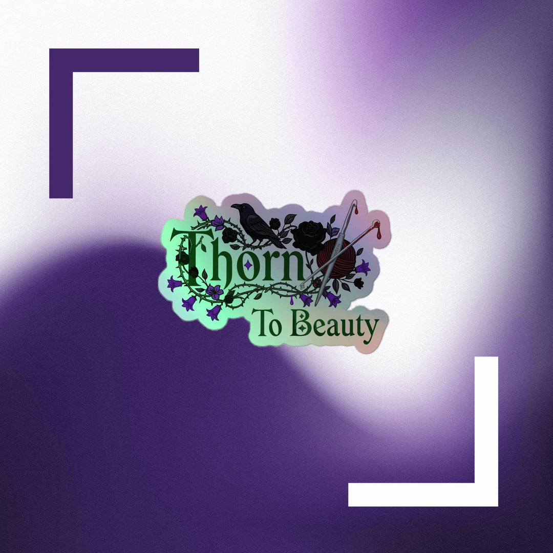 alt_tag: Thorn To Beauty logo in vibrant colors, showcasing a stunning design with floral elements and artistic flair.